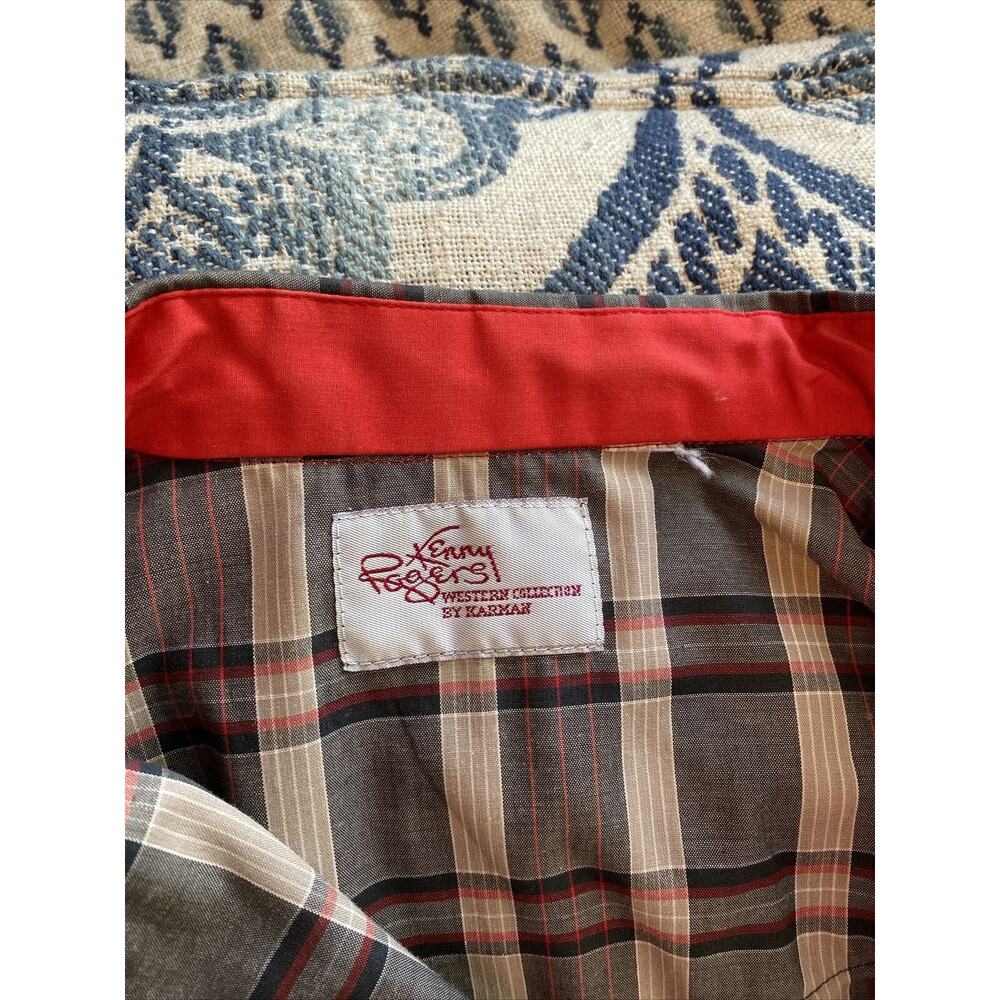 Plaid Ruffle Women's Blouse - Picture 9 of 14